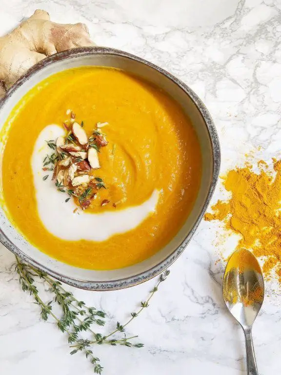 Carrot Ginger Healing Soup