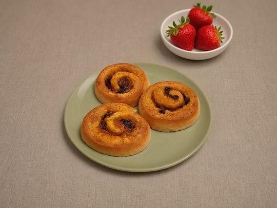 Carrot and Ginger Pinwheel Snacks