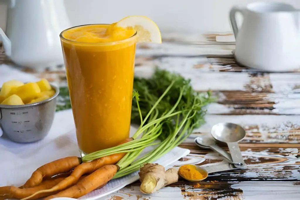 Carrot and Turmeric Detox Smoothie