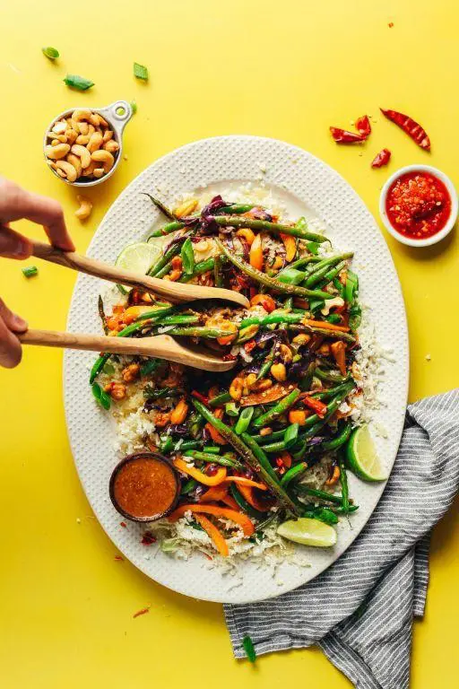 Cauliflower Rice Stir Fry