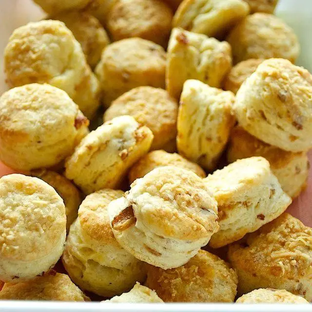 Cheddar Bacon Biscuit Bites