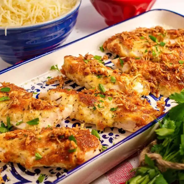 Cheesy Keto Chicken Tenderloins