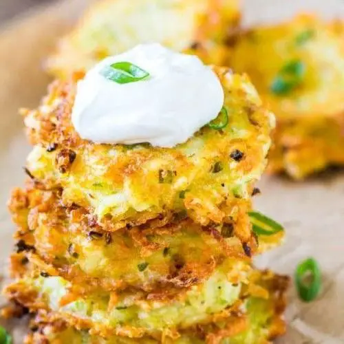 Cheesy Potato Pancakes