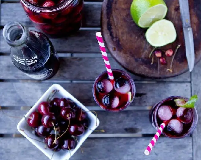 Cherry Vanilla Rum and Coke