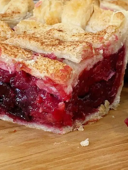 Cherry Vanilla Sugar Free Pie