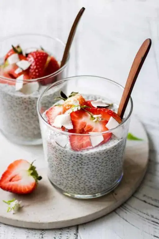 Chia Seed Pudding with Coconut Milk