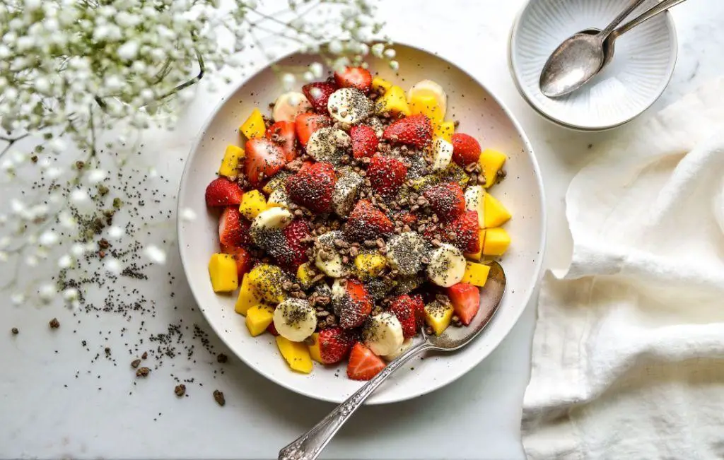 Chia Seed and Berry Salad