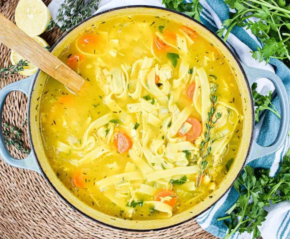 Chicken Noodle Healing Soup