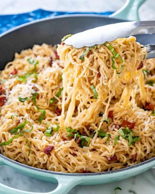 Chicken Ramen Carbonara