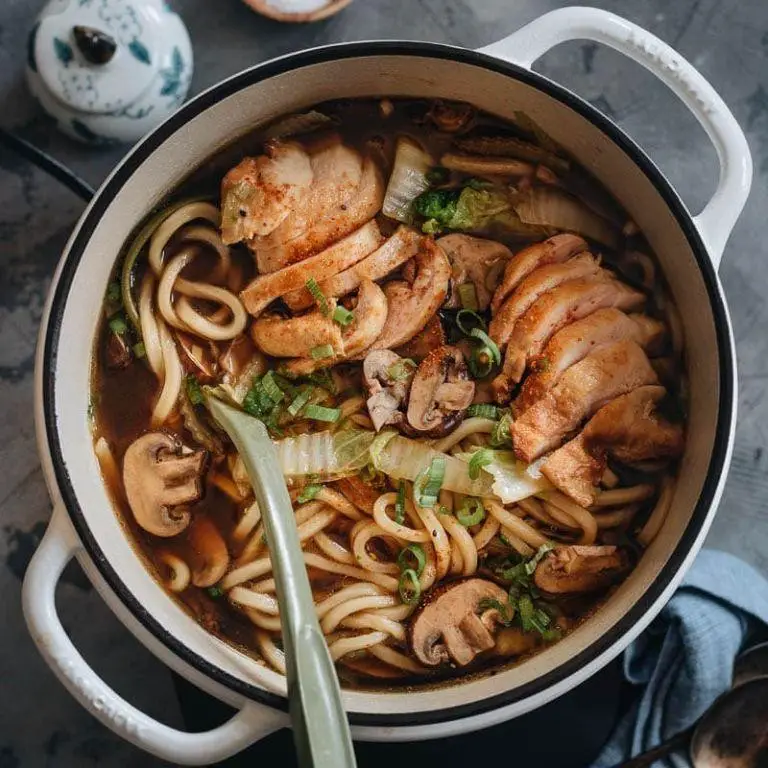Chicken Udon Soup