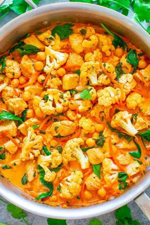Chicken and Cauliflower Curry