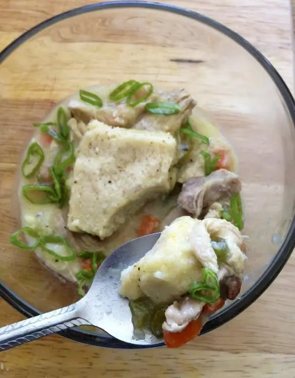 Chicken and Cauliflower Dumplings