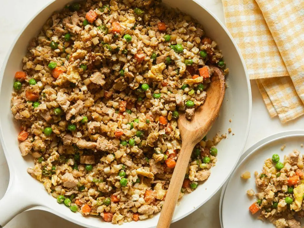 Chicken and Cauliflower Fried Rice