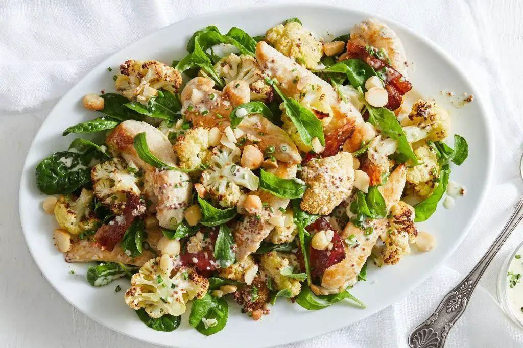 Chicken and Cauliflower Salad