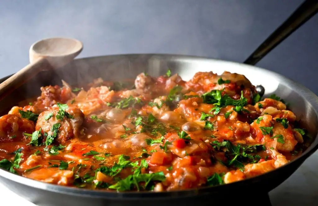 Chicken and Cauliflower Stew