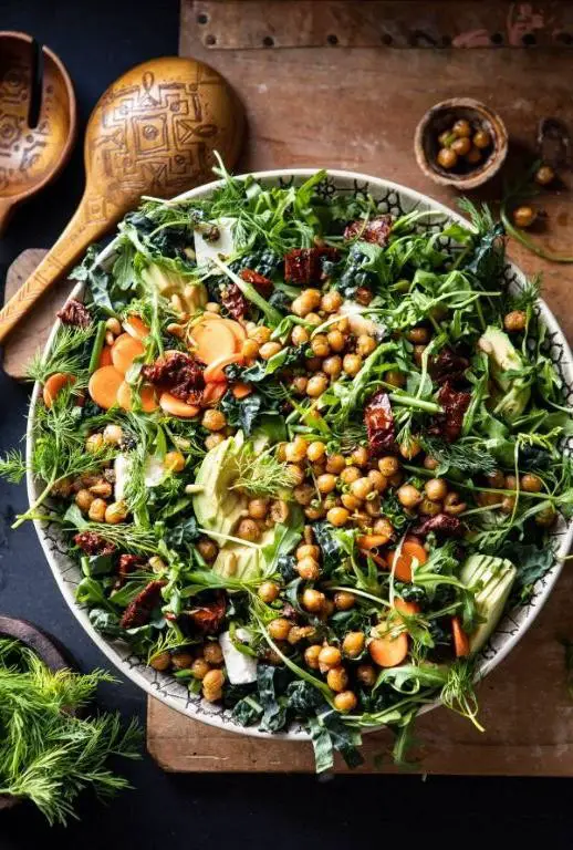 Chickpea Salad with Sun-Dried Tomatoes