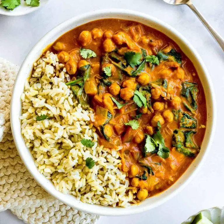 Chickpea Spinach Curry