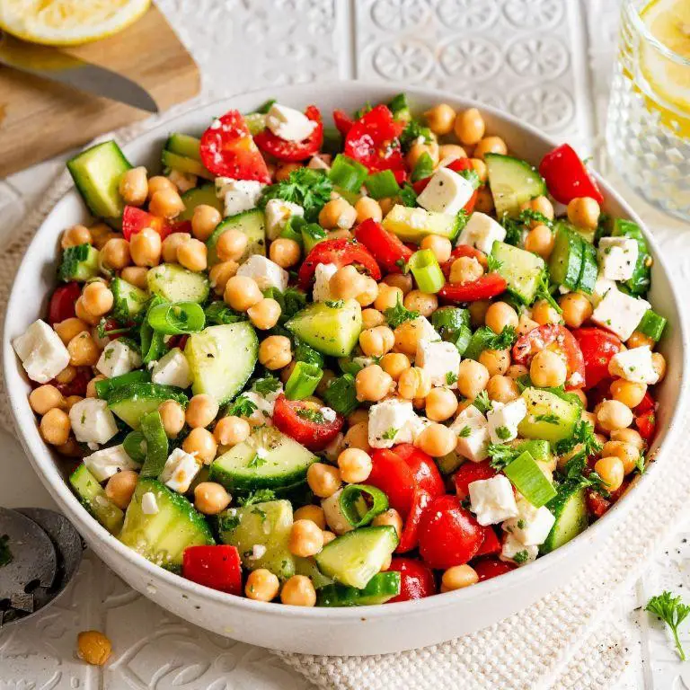 Chickpea, Tomato, and Feta Salad