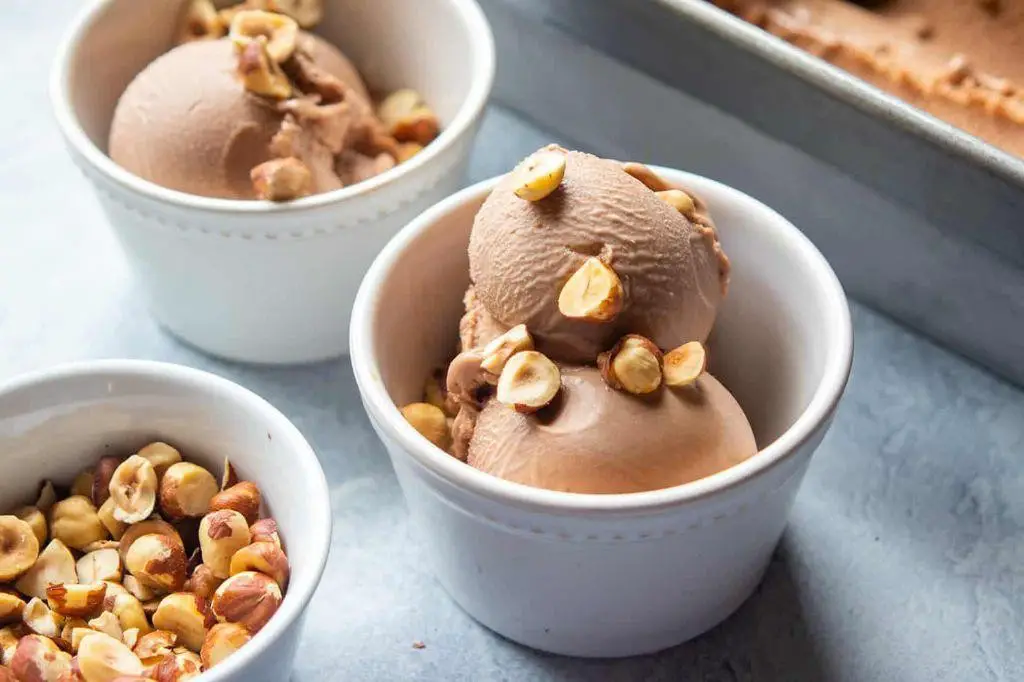 Chocolate Hazelnut Shaved Ice