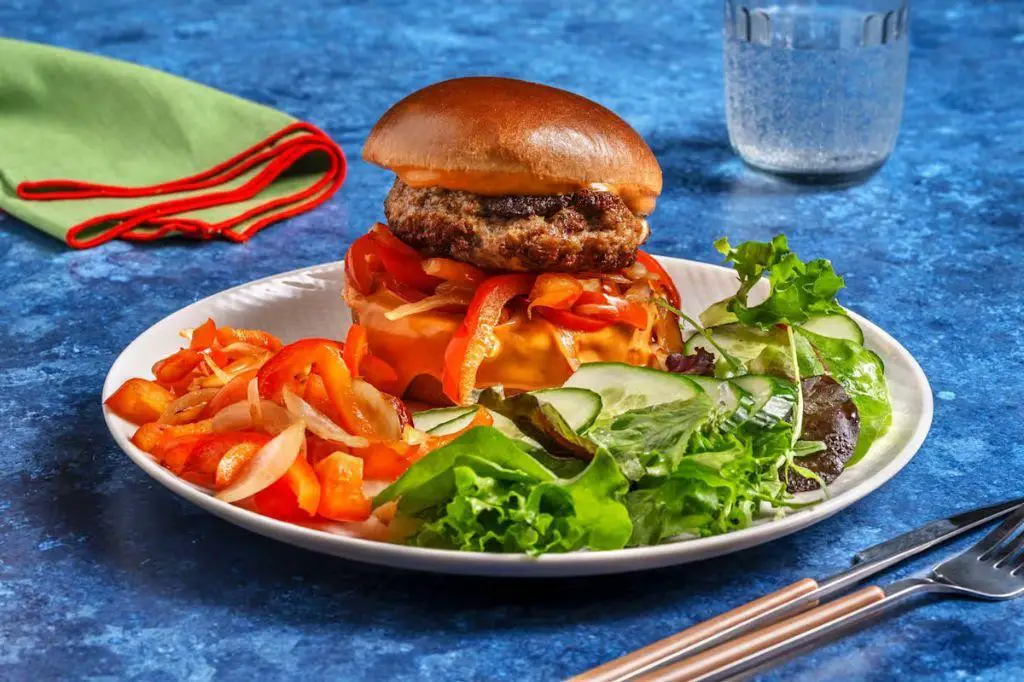 Chorizo Burgers with Pineapple Salsa and Cilantro Lime Dressing