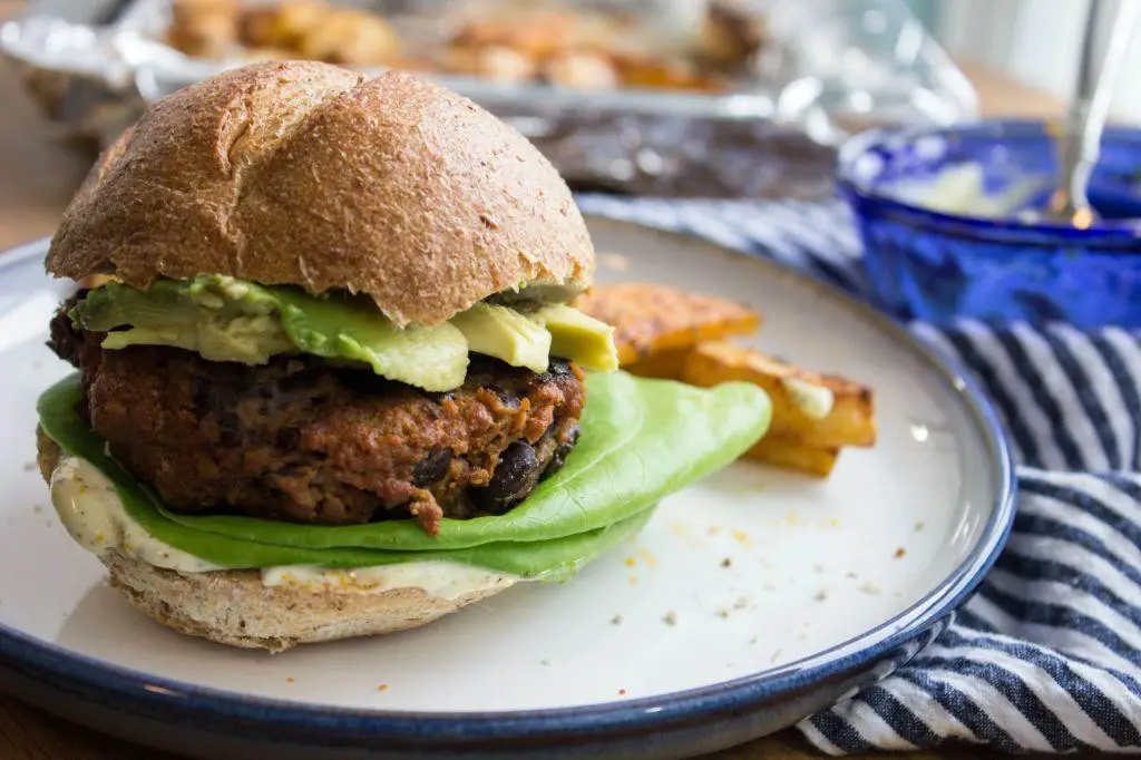 Chorizo and Black Bean Veggie Burgers