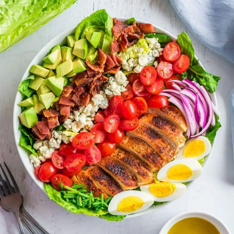 Classic Cobb Salad with Homemade Dressing