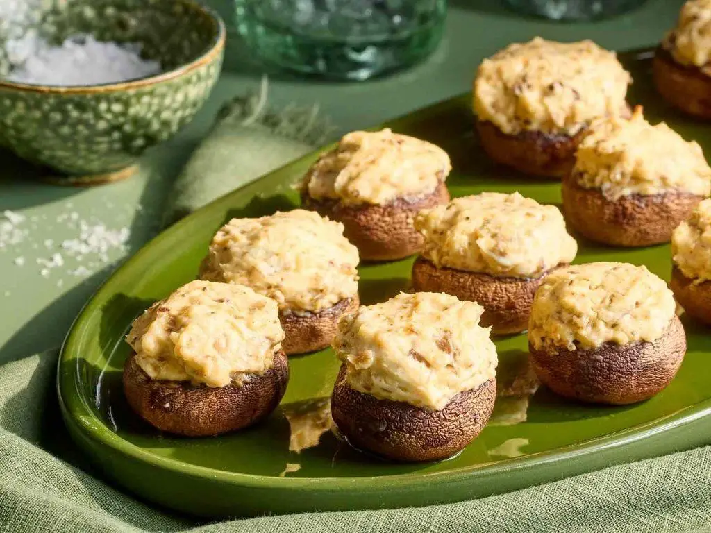 Classic Cream Cheese Stuffed Mushrooms