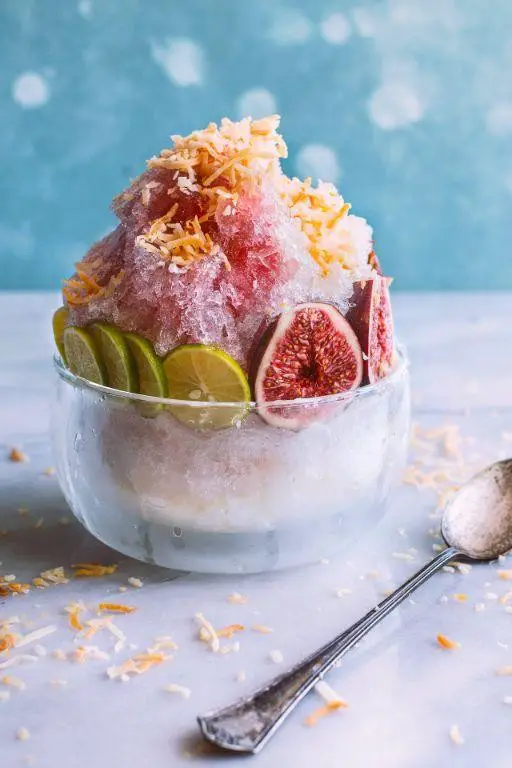 Coconut Lime Shaved Ice