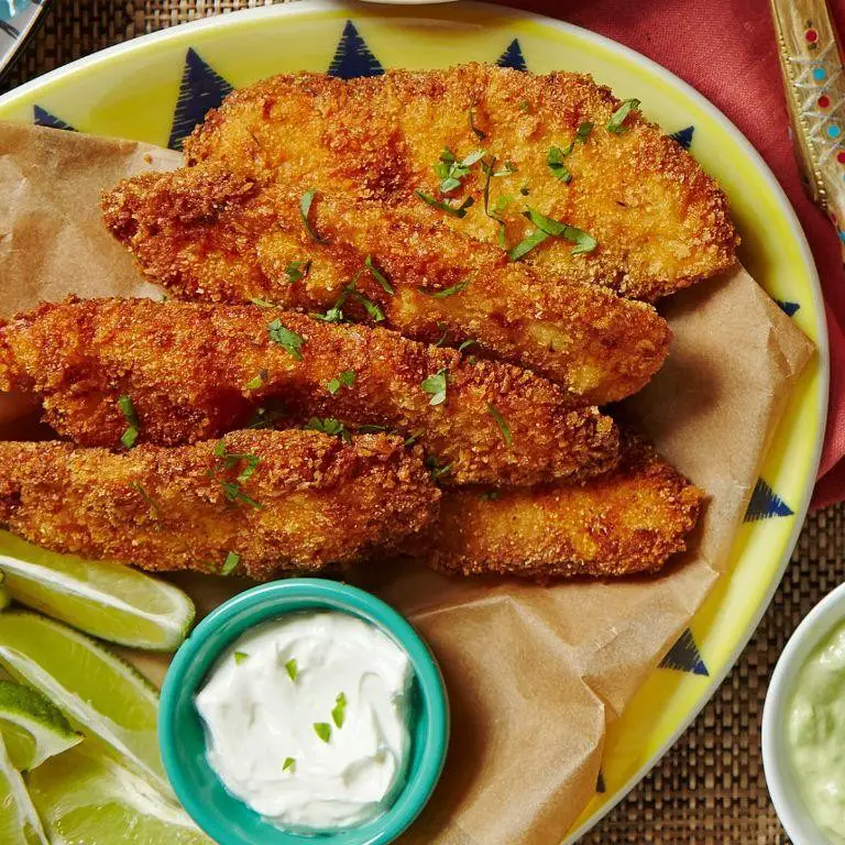 Cornmeal Crusted Breaded Fish