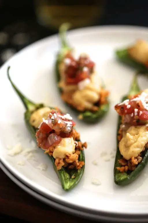 Cotija Cheese Stuffed Jalapenos