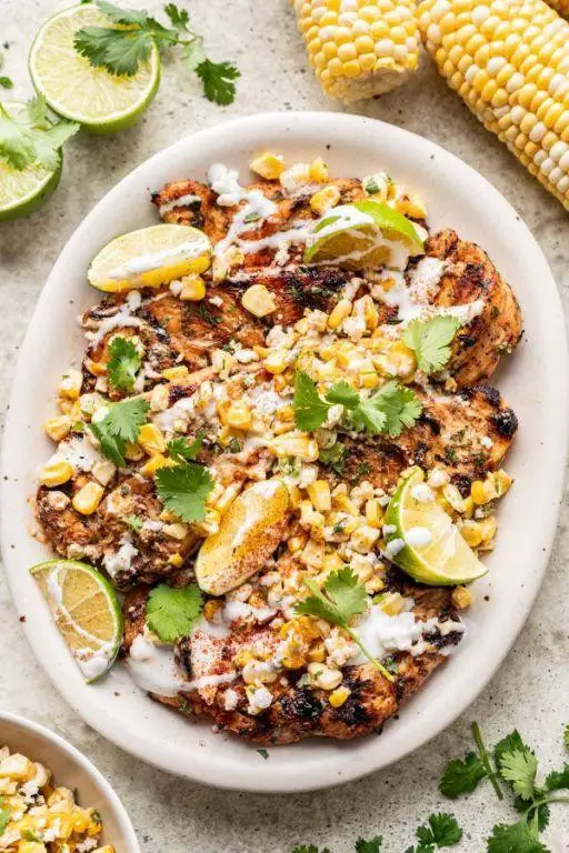 Cotija Cheese and Lime Grilled Chicken
