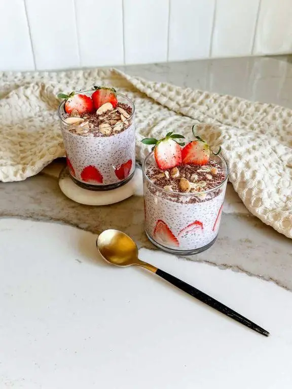 Cottage Cheese and Chia Pudding