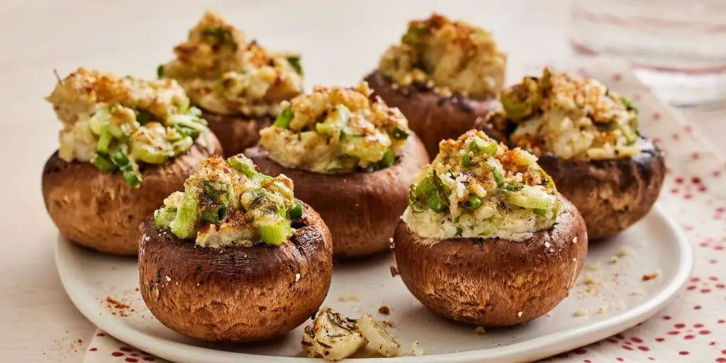 Crab Stuffed Mushrooms