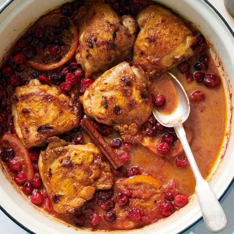 Cranberry Orange Chicken