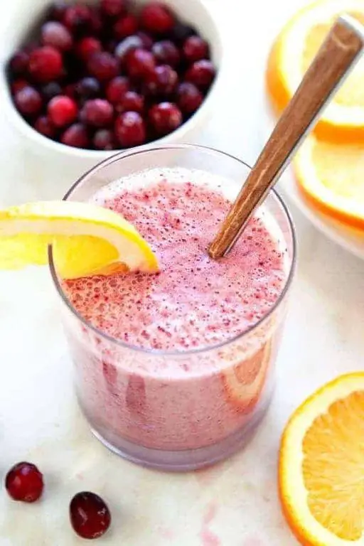 Cranberry Orange Smoothie