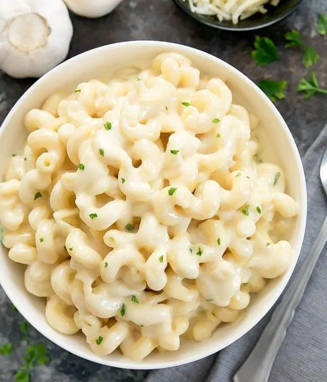 Creamy Garlic Parmesan Macaroni Grill