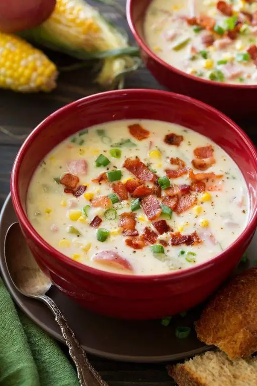 Creamy Ham and Corn Chowder