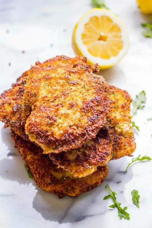 Crispy Breaded Chicken Cutlets