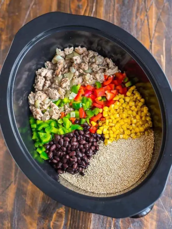 Crock Pot Mexican Quinoa