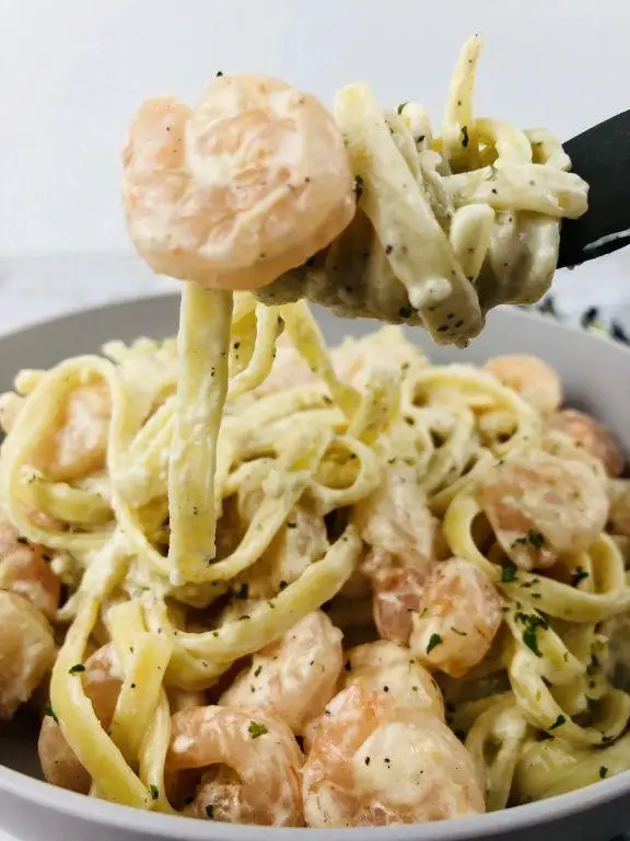 Crockpot Seafood Alfredo