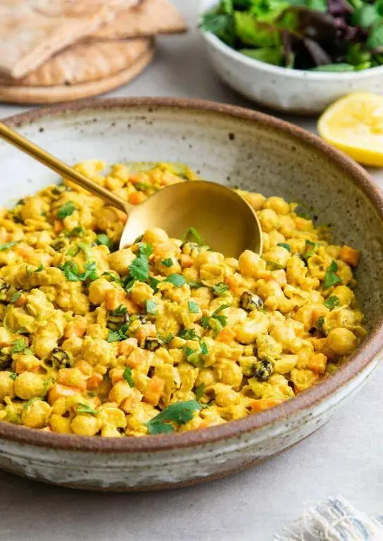 Curried Chickpea Salad