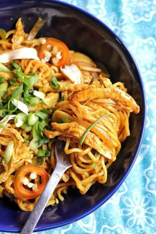 Curry Chicken Ramen with Potatoes