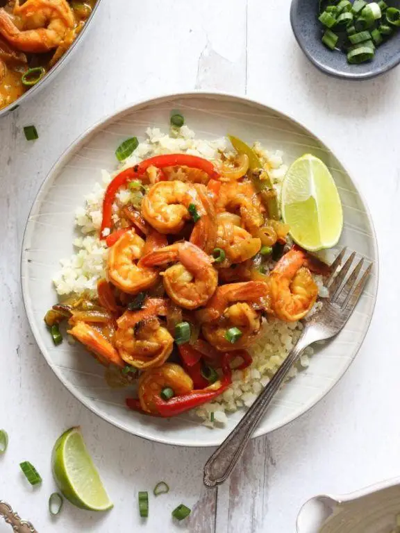 Curry Shrimp Stir Fry