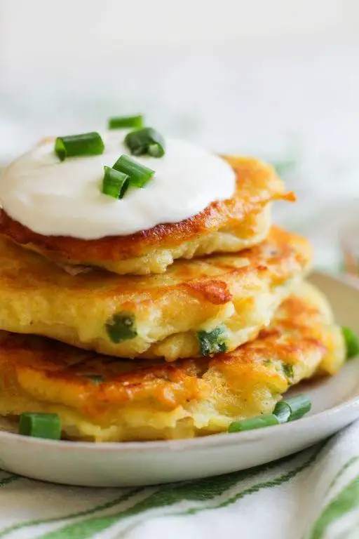Curry Spiced Potato Pancakes