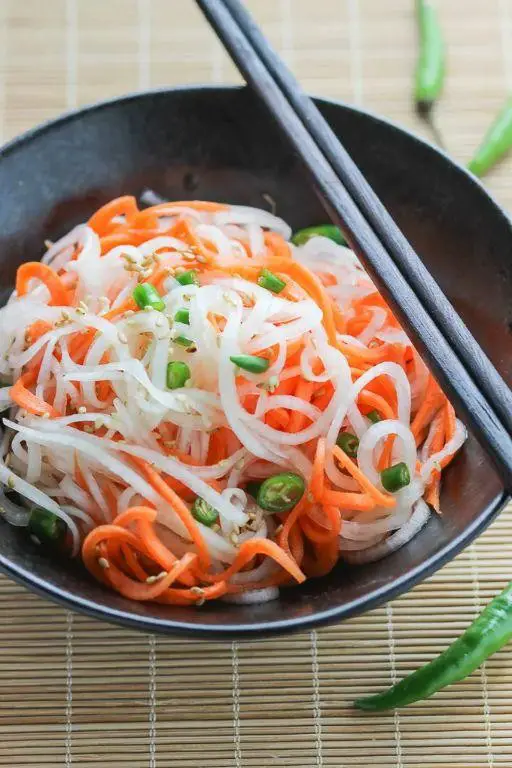Daikon Radish Salad