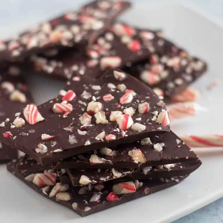Dark Chocolate Peppermint Bark