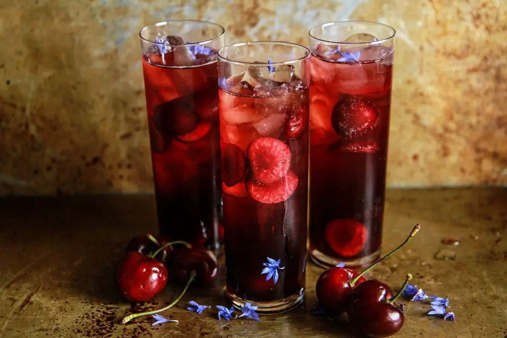 Dark Rum and Cherry Coke