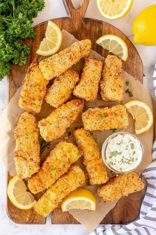 Easy Air Fryer Fish Sticks