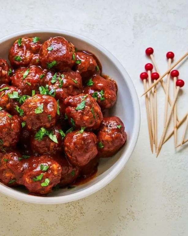 Easy BBQ Meatballs