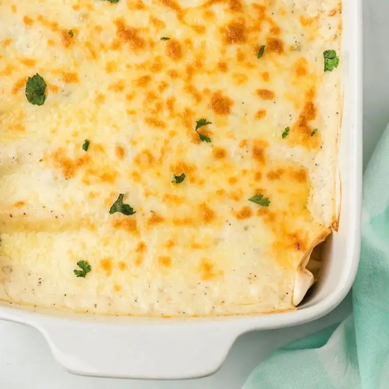Easy Sour Cream Chicken Enchiladas